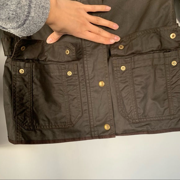 J.CREW Mossy Brown Downtown Field Jacket - Picture 6 of 16